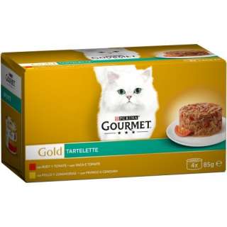 GOURMET GOLD TARTELETTE PACK 4 X 85 GRS