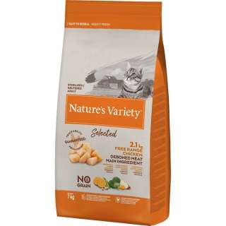 Nature's selected cat chicken 7 kg