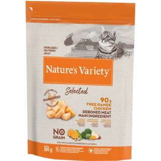 NATURE´S VARIETY SELECTED CAT STZ 300 GR