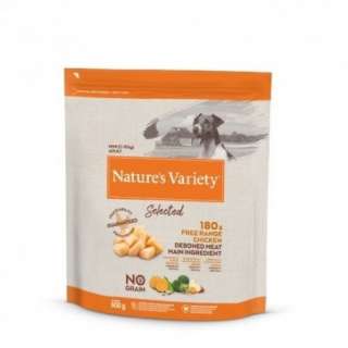 NATURE´S VARIETY SELECTED DOG CHICKEN 600 GR
