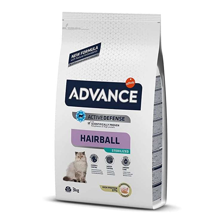 ADVANCE CAT ADULT STERILIZED HAIRBALL 1.5KG