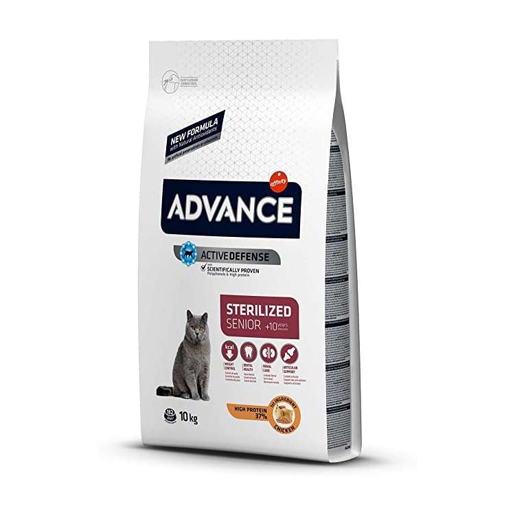 ADVANCE CAT STERILIZED SENIOR +10 - 1,5 KG