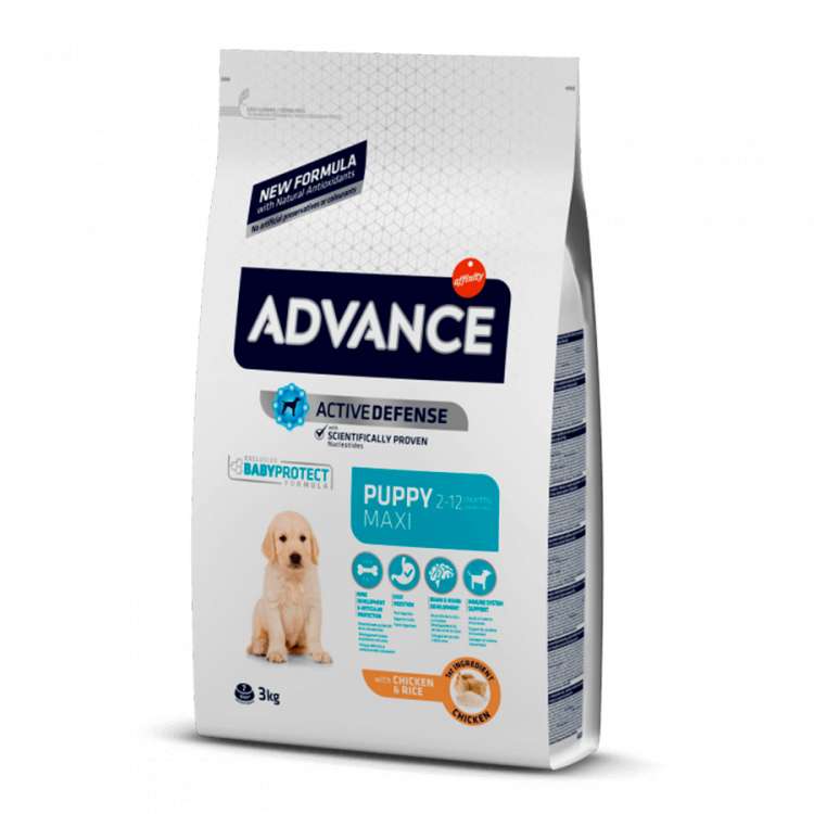 Advance dog puppy maxi chicken & rice 3 kg