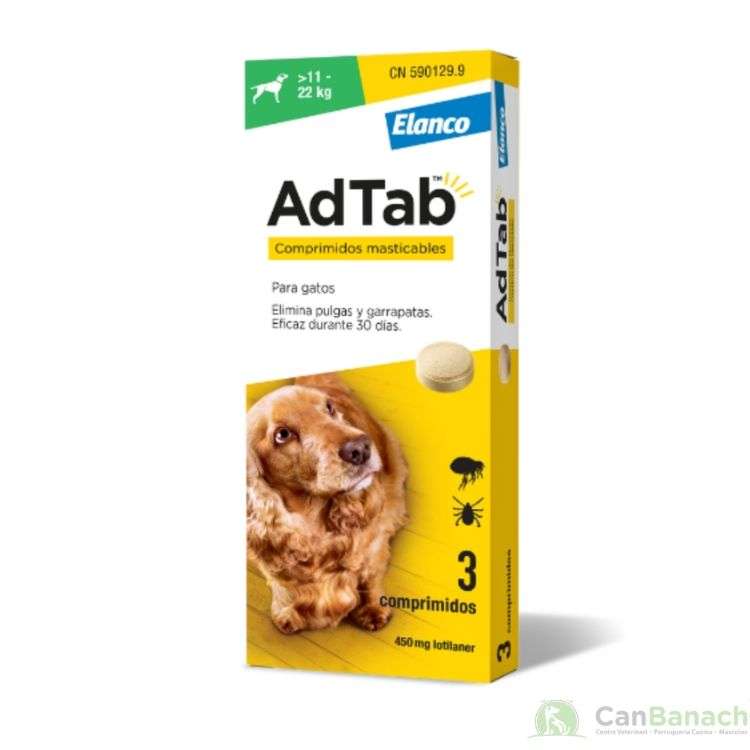 Ad Tab 450 MG 11- 22 Kg 3 Comprimidos
