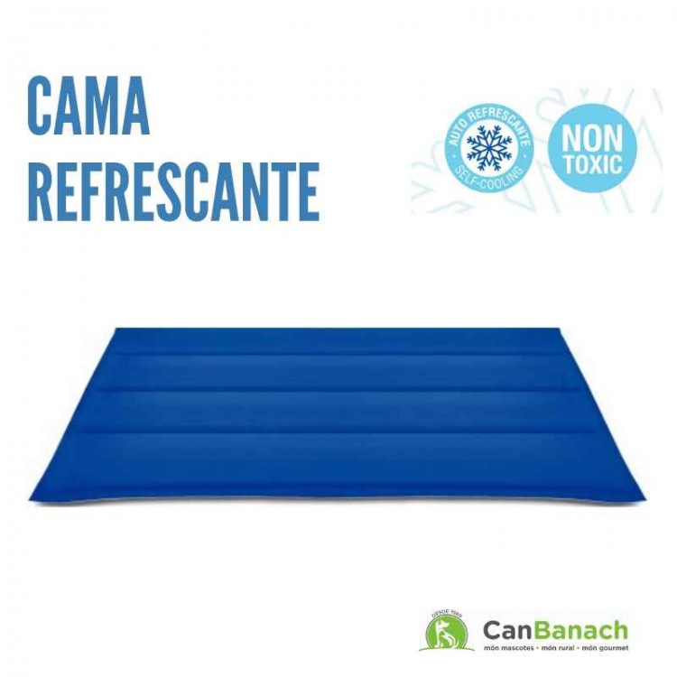 CAMA REFRESCANTE COOL MAT AZUL 50 X 90 CM CAMA REFRESCANTE COOL MAT AZUL 50 X 90 CM