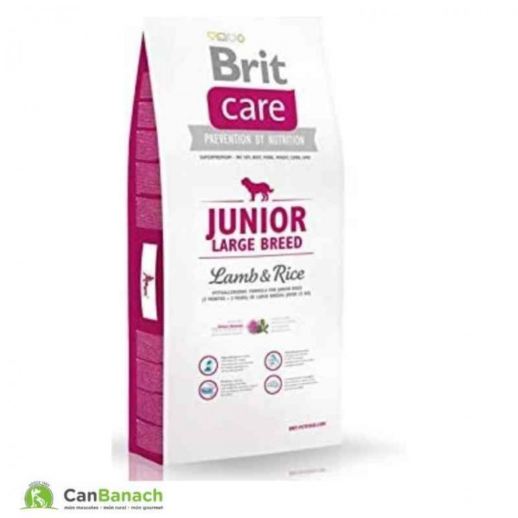 BRIT CARE DOG JUNIOR LARGE BREED LAMB&RICE 12 KG BRIT CARE DOG JUNIOR LARGE BREED LAMB&RICE 12 KG