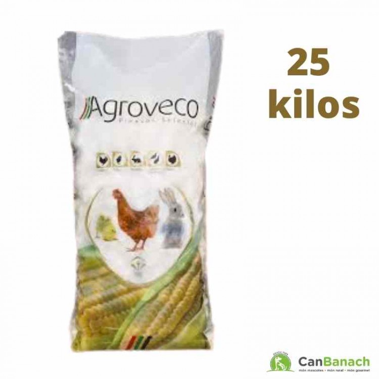 Agroveco pienso gallinas 25 kg (solo disponible para clientes de la tienda física) Agroveco pienso gallinas 25 kg (solo disponible para clientes de la tienda física)