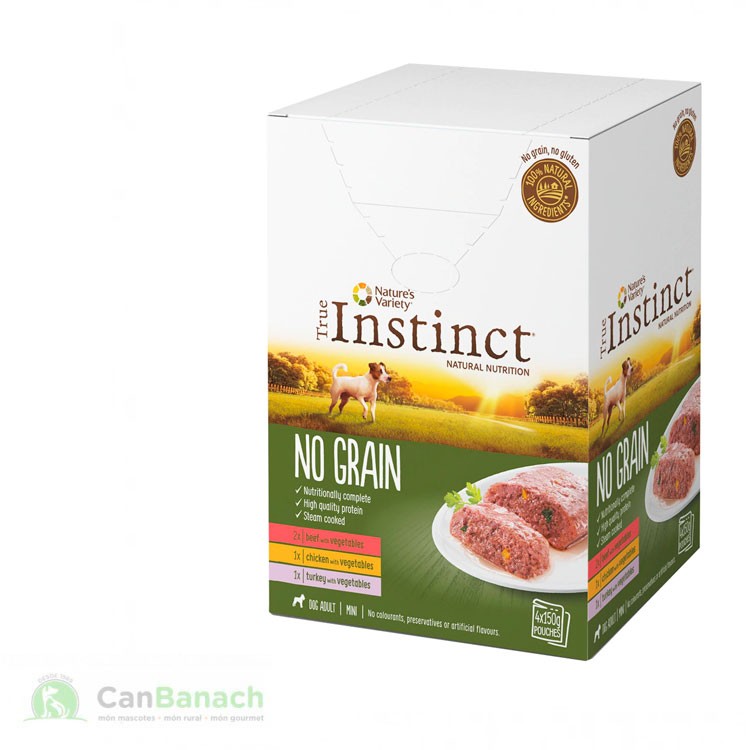 Multipack mini pouch instinct dog ng 4 x 150 gr Multipack mini pouch instinct dog ng 4 x 150 gr