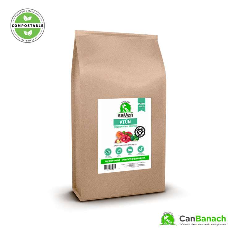seVen - Perro Grain Free Atún con boniato y brocoli 12 Kg seVen - Perro Grain Free Atún con boniato y brocoli 12 Kg