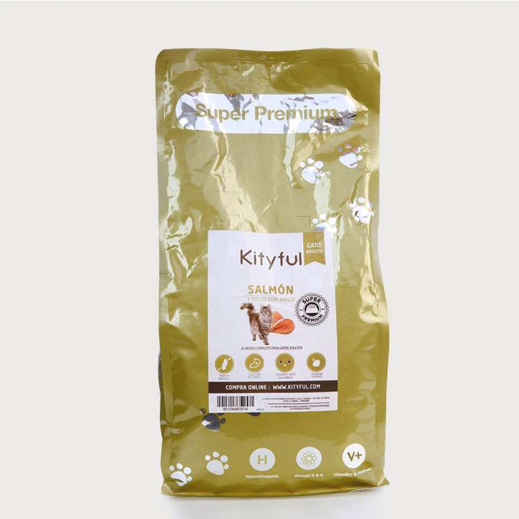 Kityful cat premium salmón con pollo y arroz 2 KG Kityful cat premium salmón con pollo y arroz 2 KG