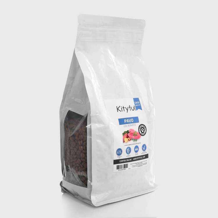 Kityful cat grain free pavo con boniato 400 gr Kityful cat grain free pavo con boniato 400 gr