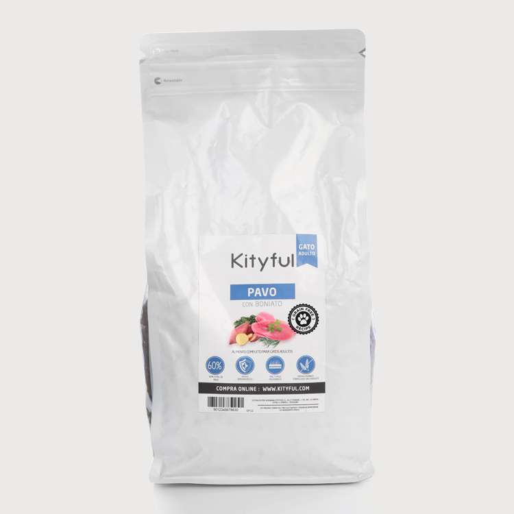 Kityful cat grain free pavo con boniato 7.5 KG Kityful cat grain free pavo con boniato 7.5 KG
